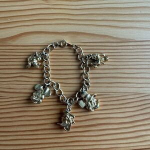 Vintage Disney Charm Bracelet